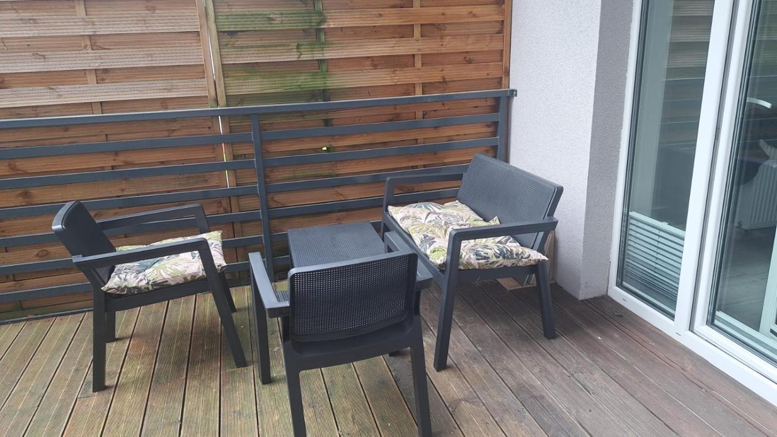 Nowoczesny Apartament Z Duzym Tarasem, 2 Pokoje Szczecinek Esterno foto